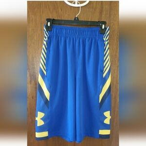 Under Armour Blue Athletic Shorts Sz Small
